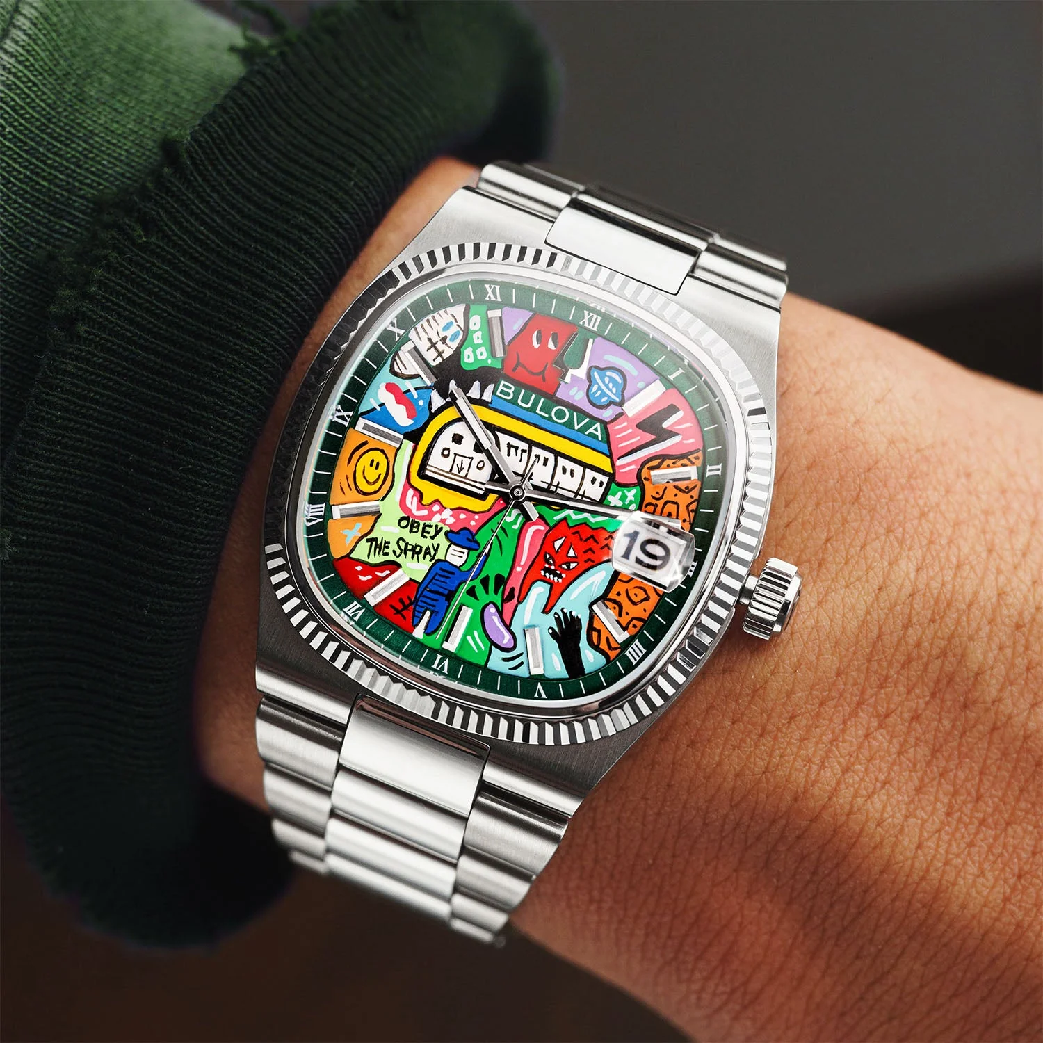Bulova Super Seville Mural Verde - Image 2