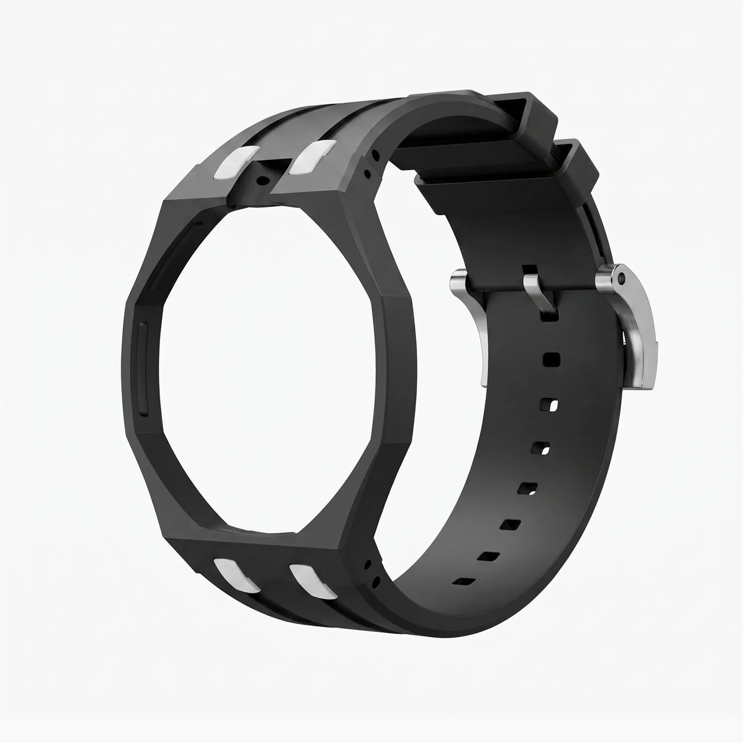 Ocho Negro Swatch x AP Royal Pop Rubber Case-Strap - Image 7