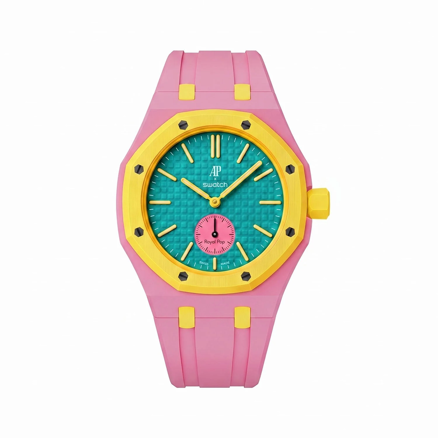 OTG Roz Swatch x AP Royal Pop Rubber Case-Strap